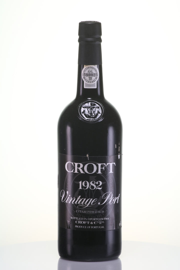 1982 Croft Vintage Port – Bottled 1984