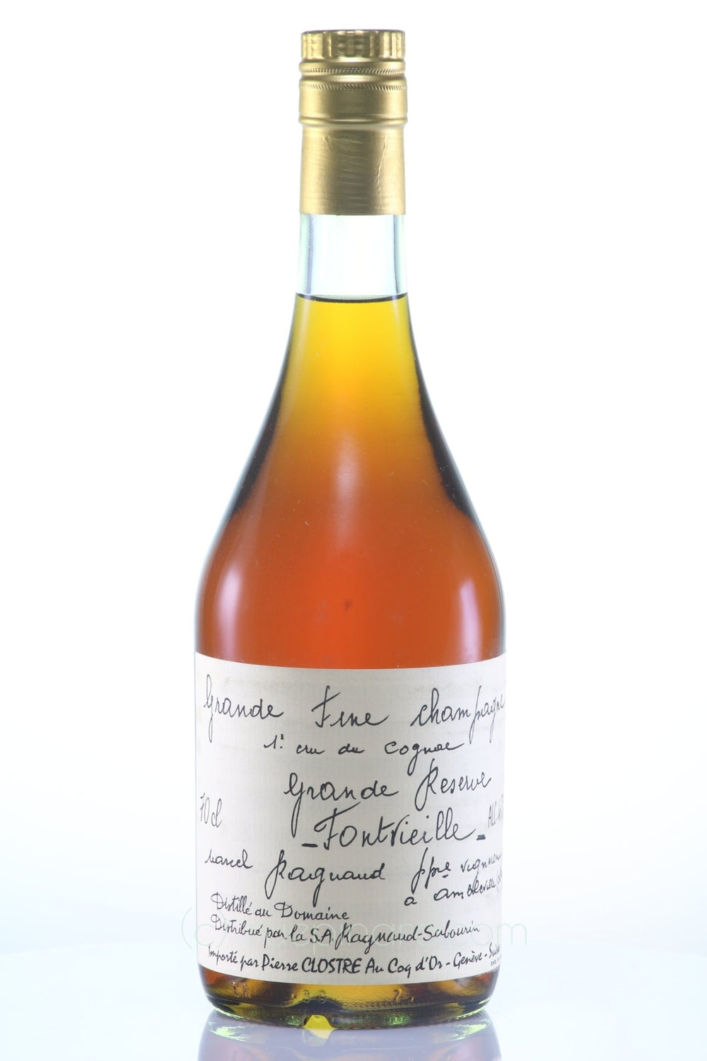 Marcel Ragnaud Premiere Cru Grande Fine Champagne Cognac Grande Réserve Fontvieille - Rue Pinard