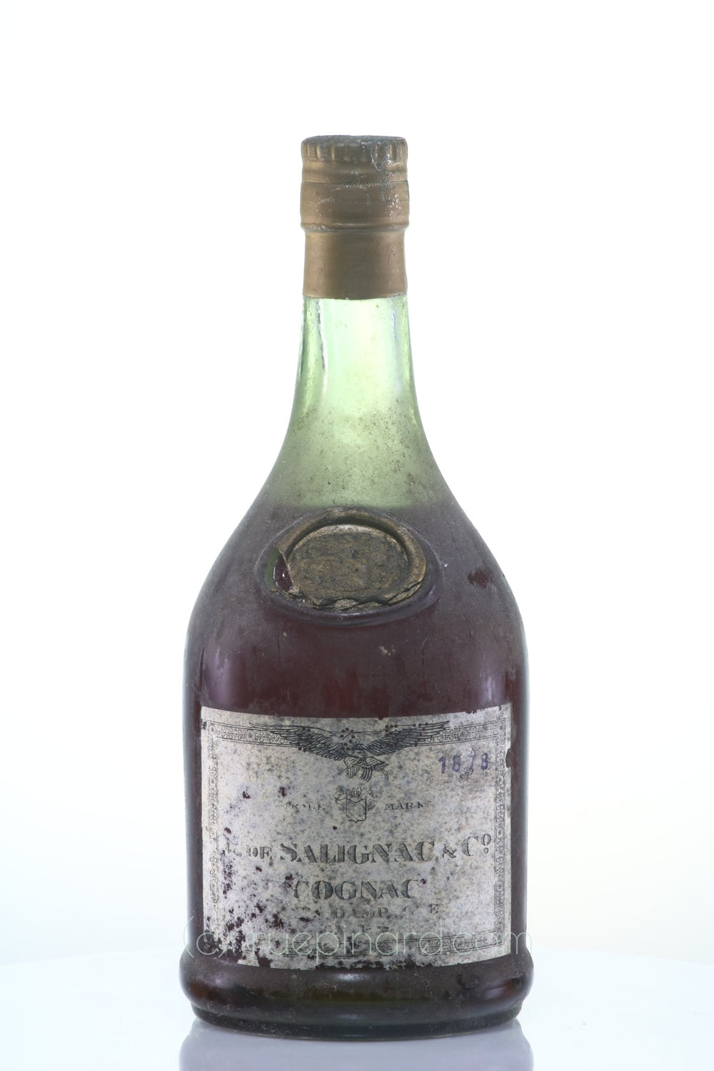 Salignac Grande Champagne Cognac 1878 (Non-Blended Vintage) - Rue Pinard