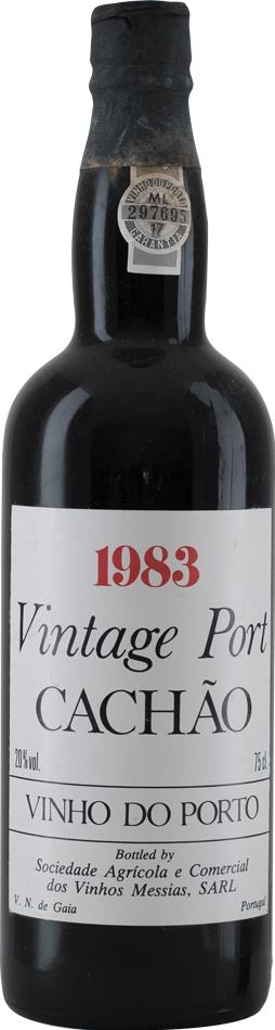 1983 Quinta do Cachão Messias Port (Vintage)