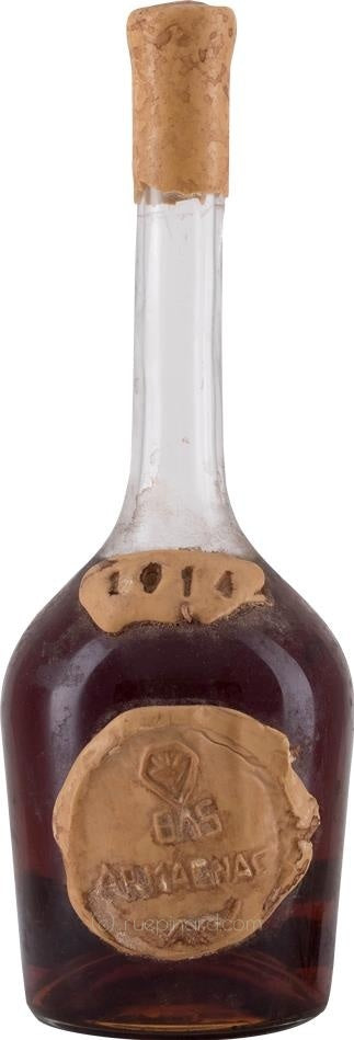 Armagnac Peuchet 1914 Demi Bouteille, Bas-Armagnac - Rue Pinard