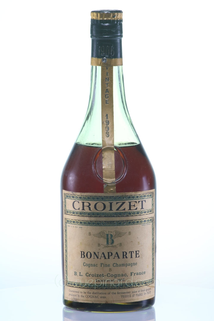 Cognac 1906 Croizet Bonaparte Fine Champagne - Rue Pinard