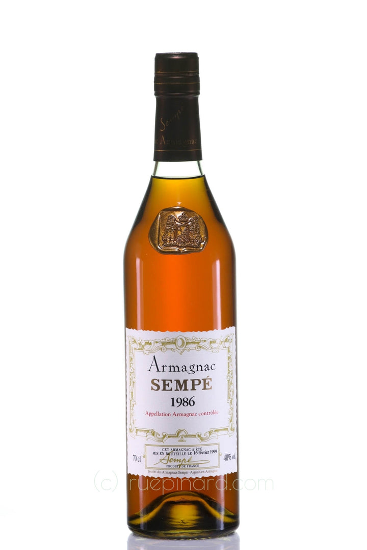 Sempé Bas Armagnac 1986, Waxbutton, Original Wooden Case - Rue Pinard