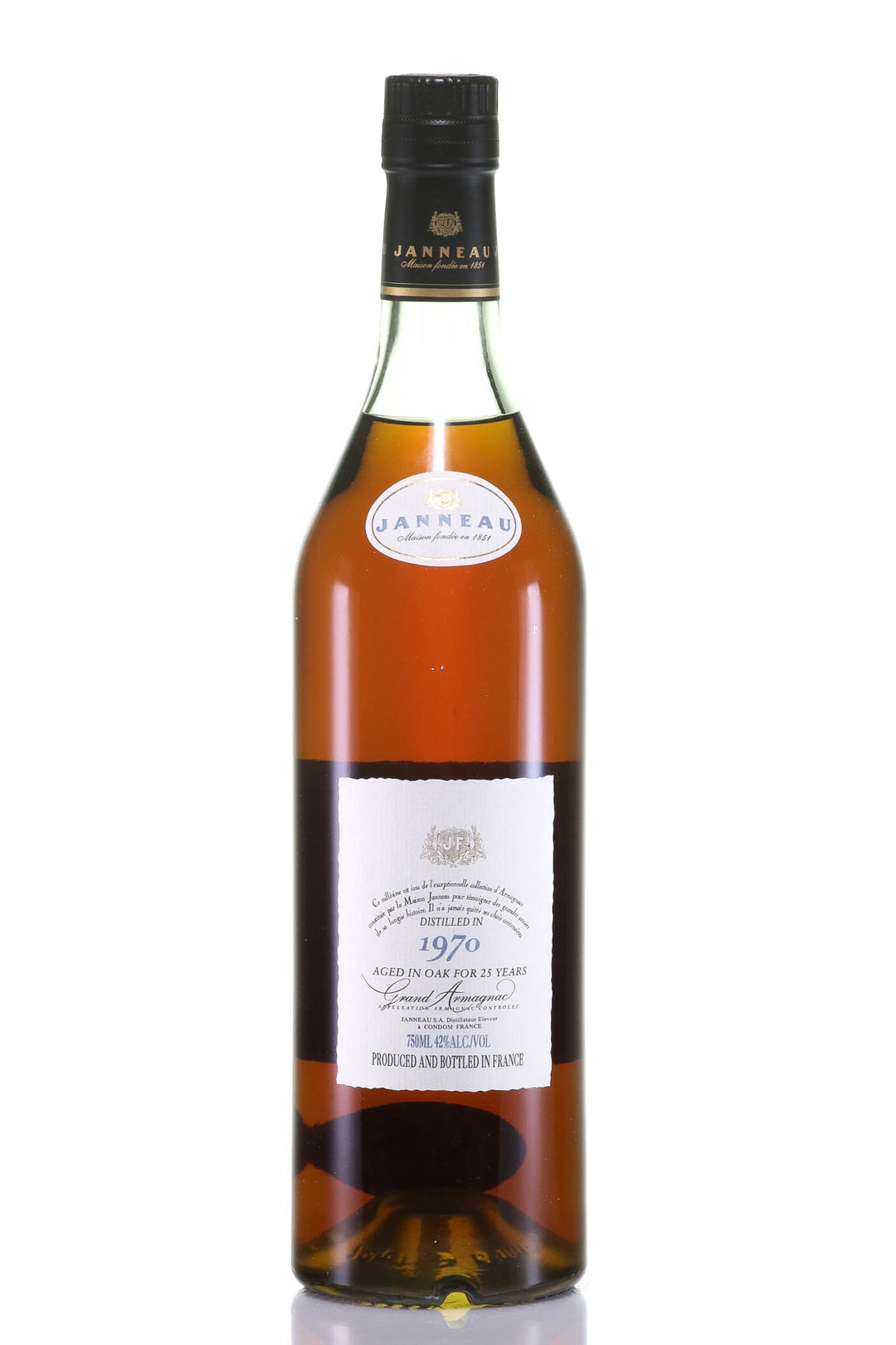 Janneau Fils et Cie Grand Armagnac 1970 - 25 Year Aged Millesime