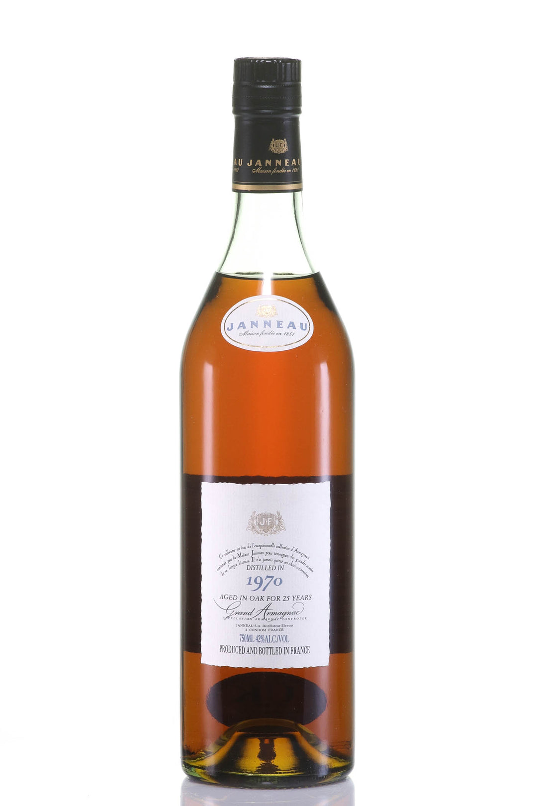 Janneau Fils et Cie Grand Armagnac 1970 - 25 Year Aged Millesime