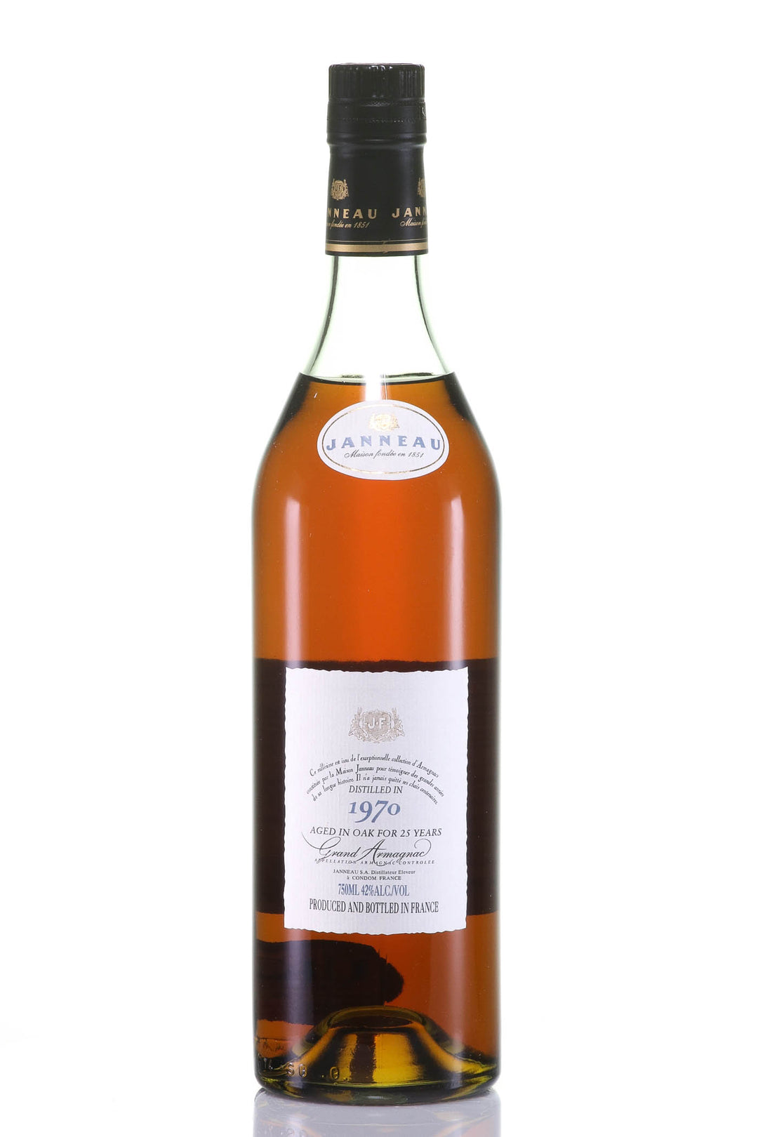 Janneau Fils et Cie Grand Armagnac 1970 - 25 Year Aged Millesime