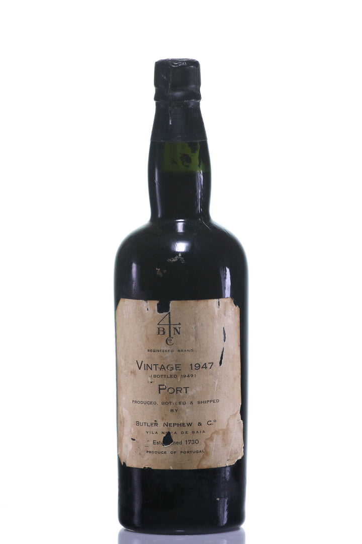 Butler and Nephew 1947 Vintage Port, Bottled 1949