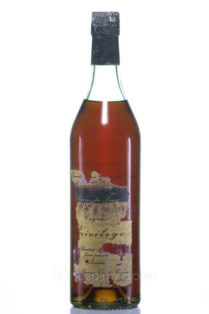 1900 Réserve de Prince Privilège Cognac, Grande Fine Champagne - Rue Pinard