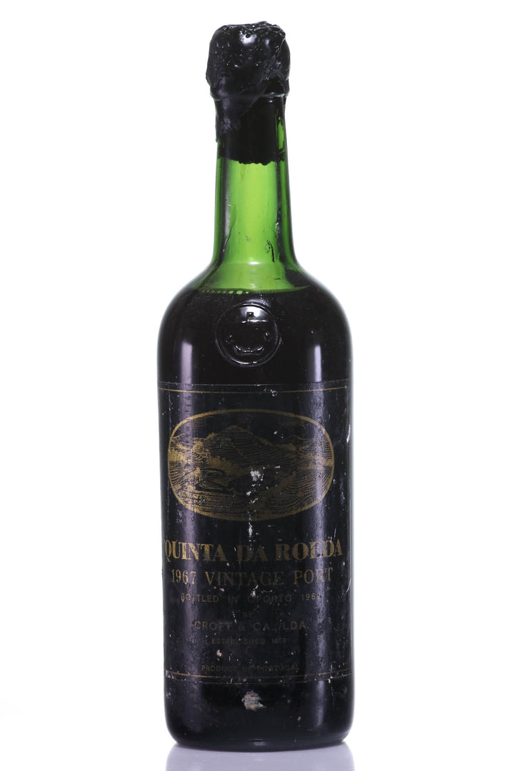 1967 Croft Vintage Port Quinta da Roeda Glassbutton with Anchor