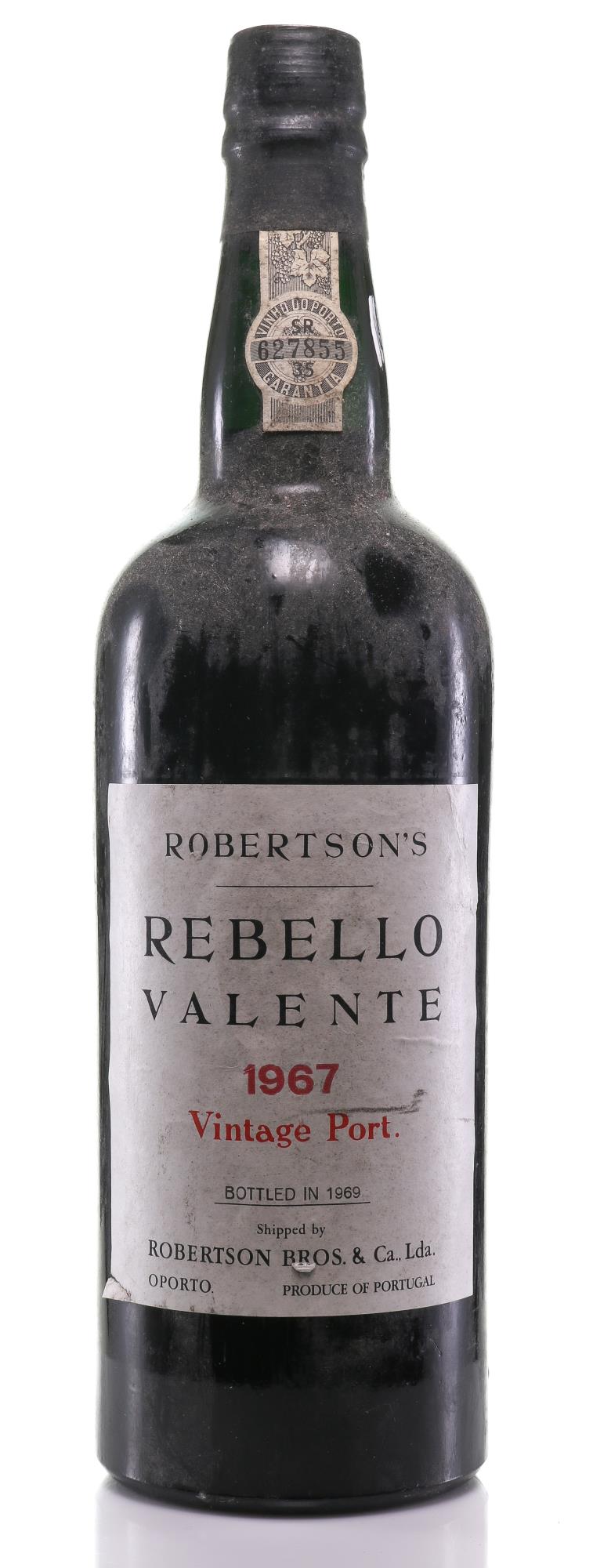 1967 Port Robertson's Moon Year Vintage Bottle