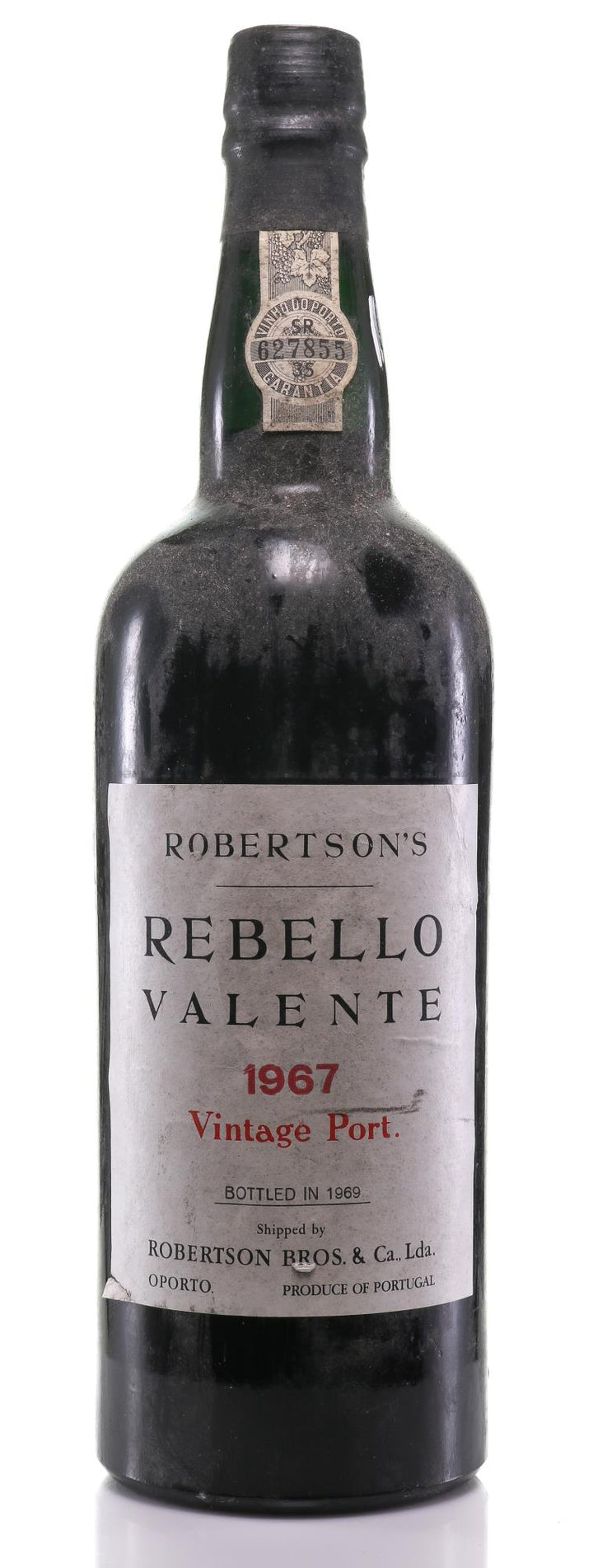 1967 Port Robertson's Moon Year Vintage Bottle