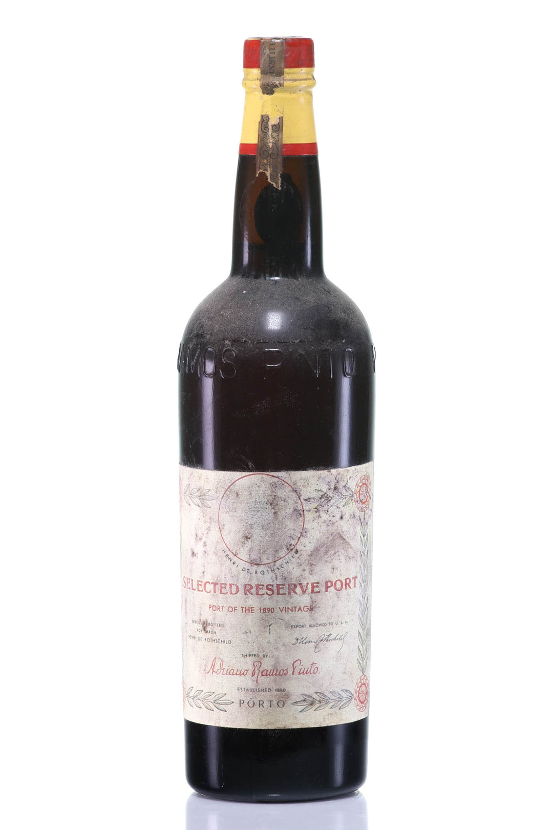 Ramos Pinto Selected Reserve Port 1890 - Baron Henri Rothschild