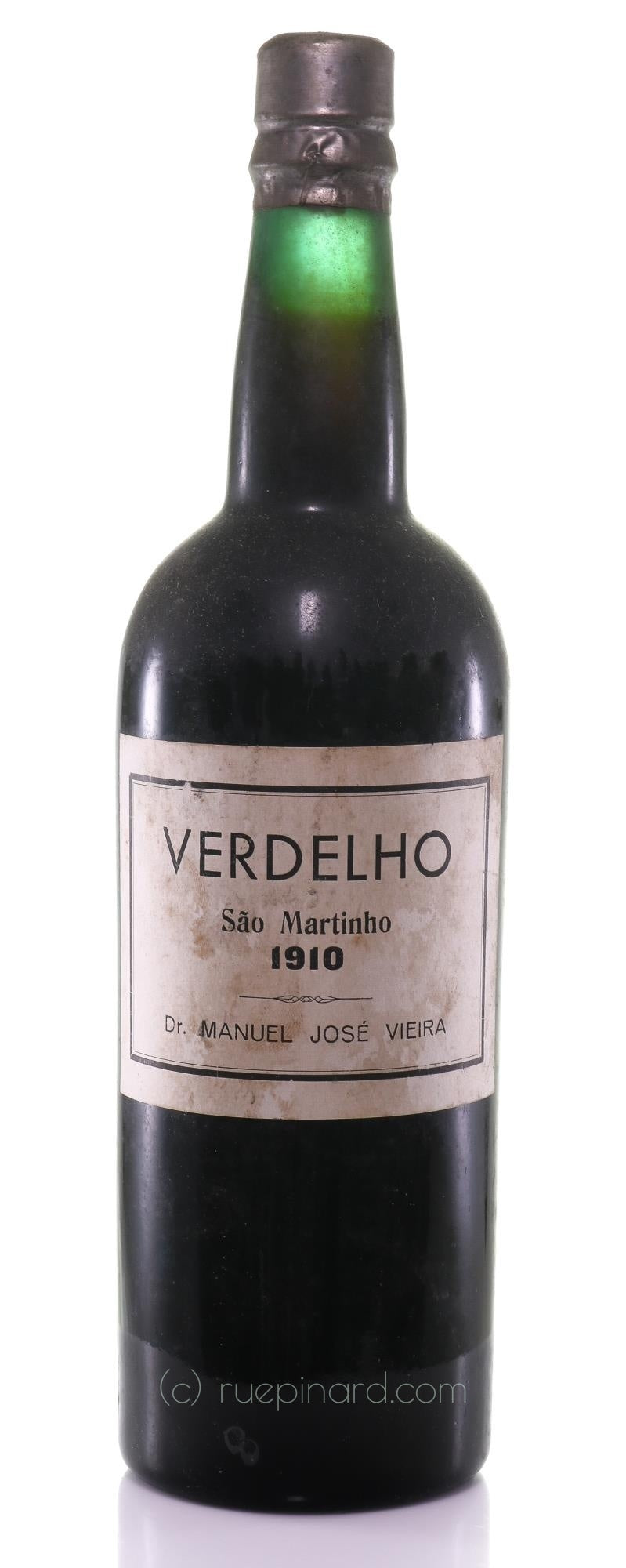 Vieira's Verdelho Madeira 1910 Medium-Dry Rare & Collectible - Rue Pinard