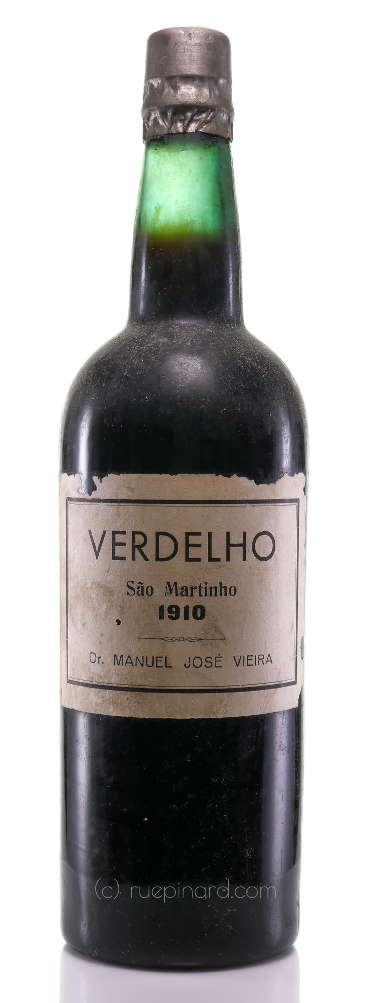 Vieira's Verdelho Madeira 1910 Medium-Dry Rare & Collectible - Rue Pinard