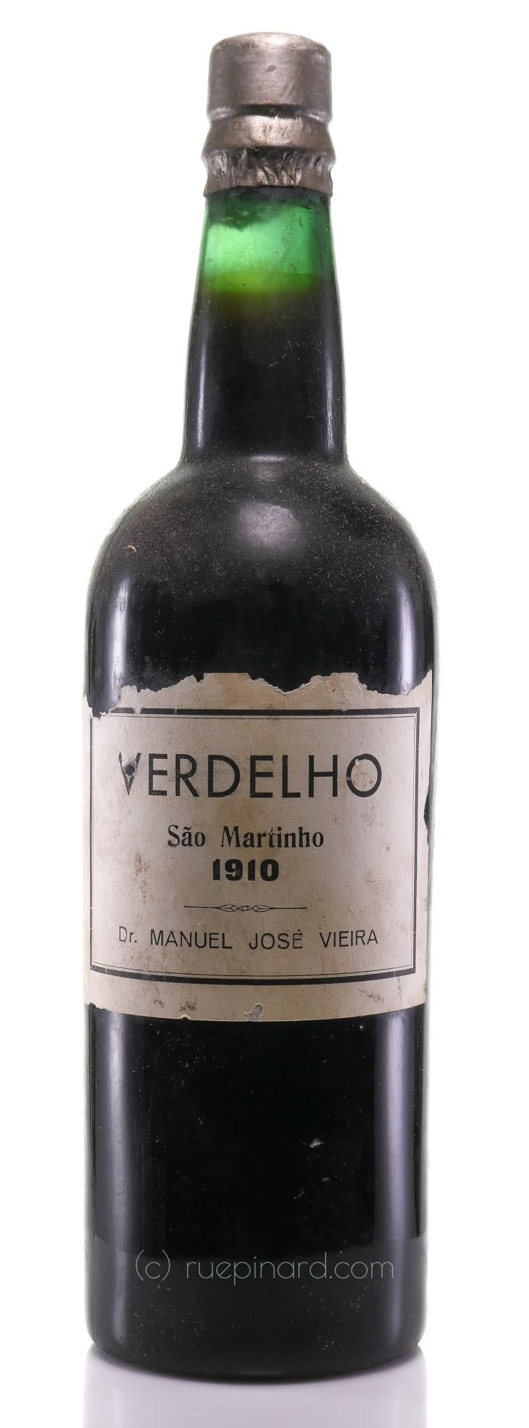 Vieira's Verdelho Madeira 1910 Medium-Dry Rare & Collectible - Rue Pinard