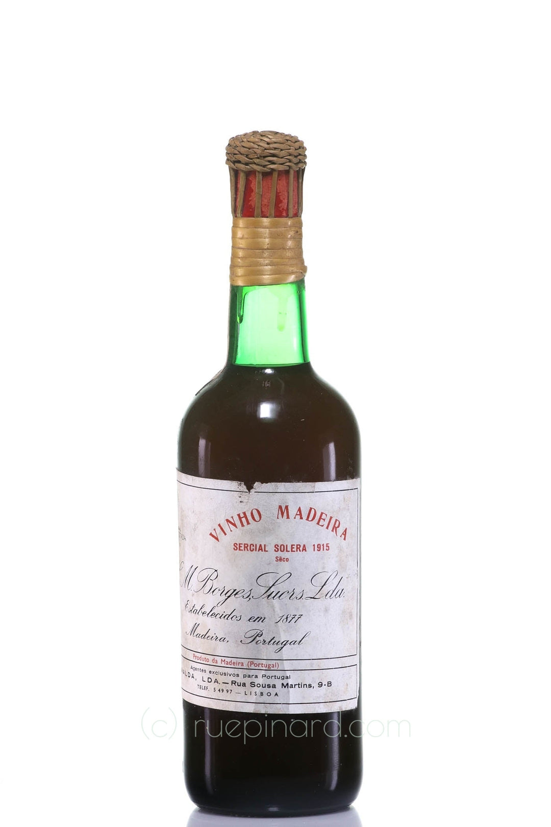 Borges H.M. Madeira 1915 Sercial Solera - Rue Pinard