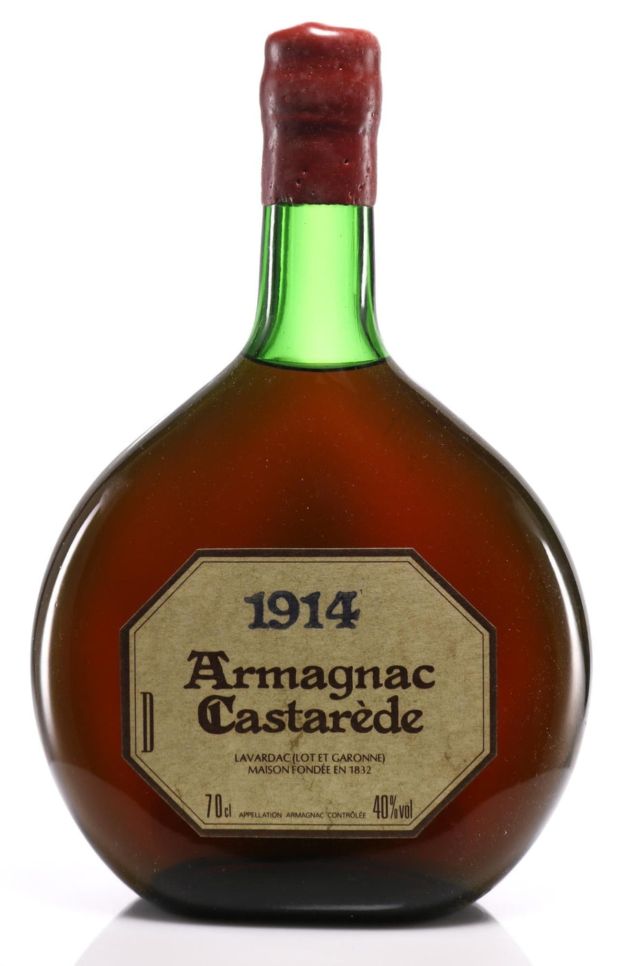 Armagnac 1914 Castarède   (1x70cl) - Rue Pinard Europe