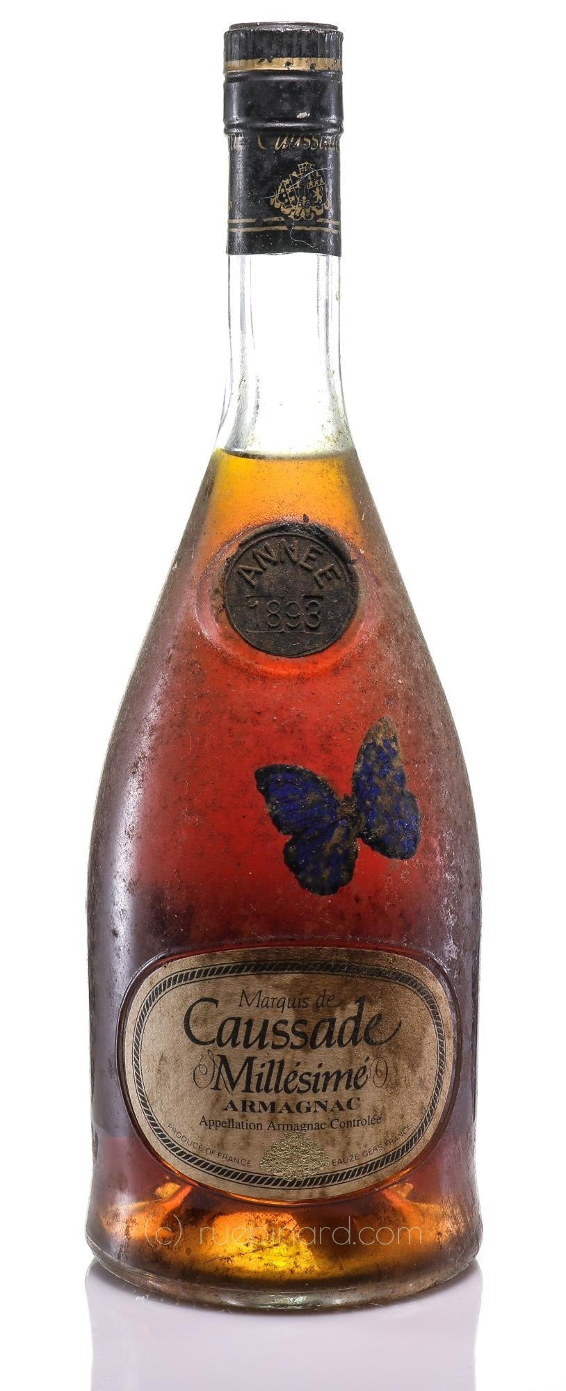 Marquis de Caussade 1893 Armagnac Millésimé - Rue Pinard