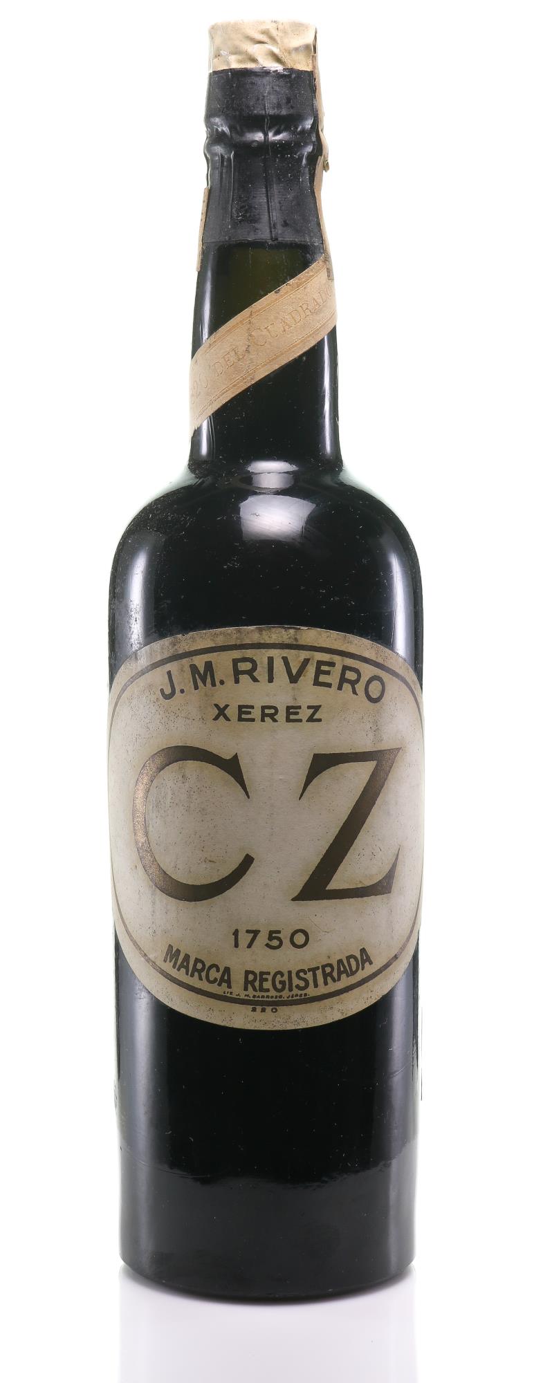 J.M. Rivero 1820 Sherry CZ NV Sherry