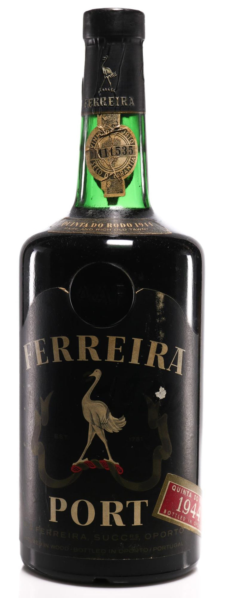 1944 Ferreira A.A. Port Quinta do Rodo - Rare & Rich Tawny Port