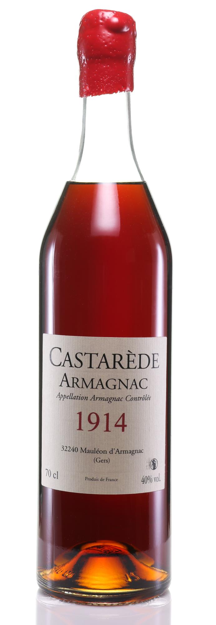 Castarède Armagnac 1914 - Rare Vintage Elegance