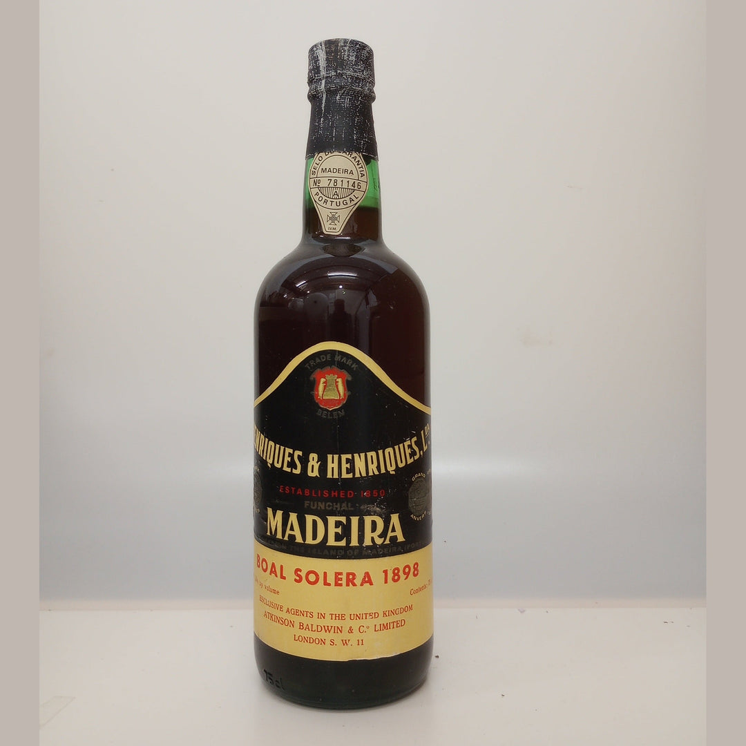 1898 Henriques & Henriques Madeira Boal Solera - Rue Pinard Europe
