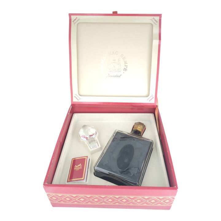 Sempé Armagnac Baccarat Decanter with Hermès Collaboration (1980) - Rue Pinard