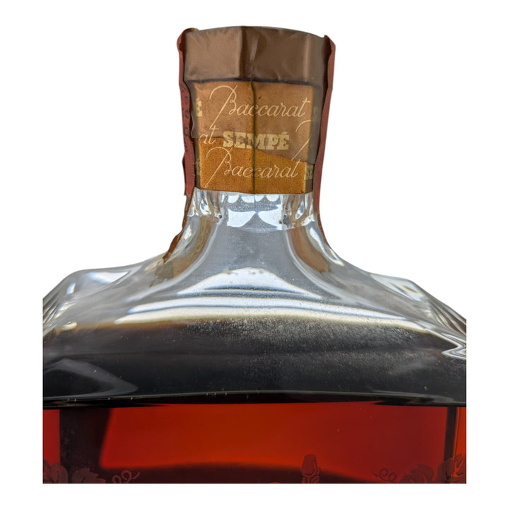 Sempé Armagnac Baccarat Decanter with Hermès Collaboration (1980) - Rue Pinard
