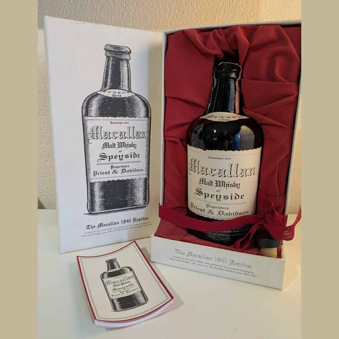 Macallan Malt Whisky Speyside 1841 - Rue Pinard Europe