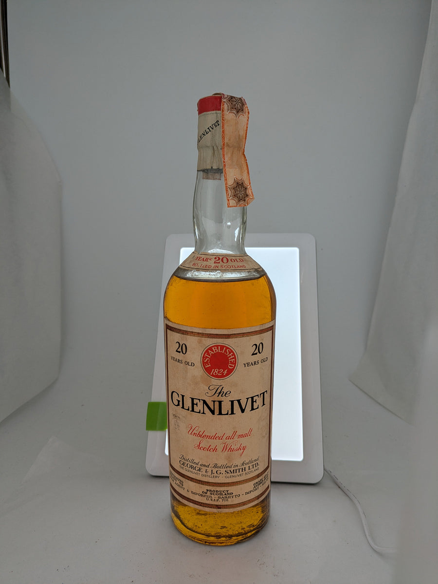 Glenlivet 20-Year-Old Bot.1960s - Rue Pinard Europe
