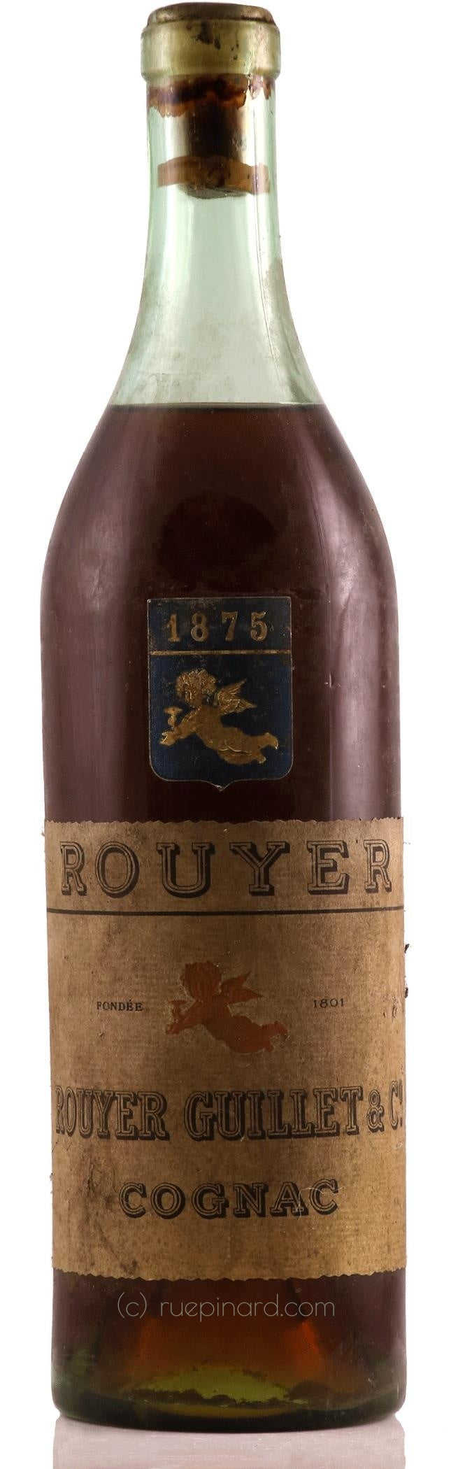 1875 Rouyer Guillet & Co Cognac, Grande Fine Champagne - Rue Pinard