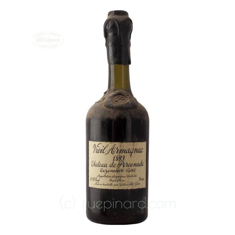 Armagnac 1893 Château de Percenade - LegendaryVintages