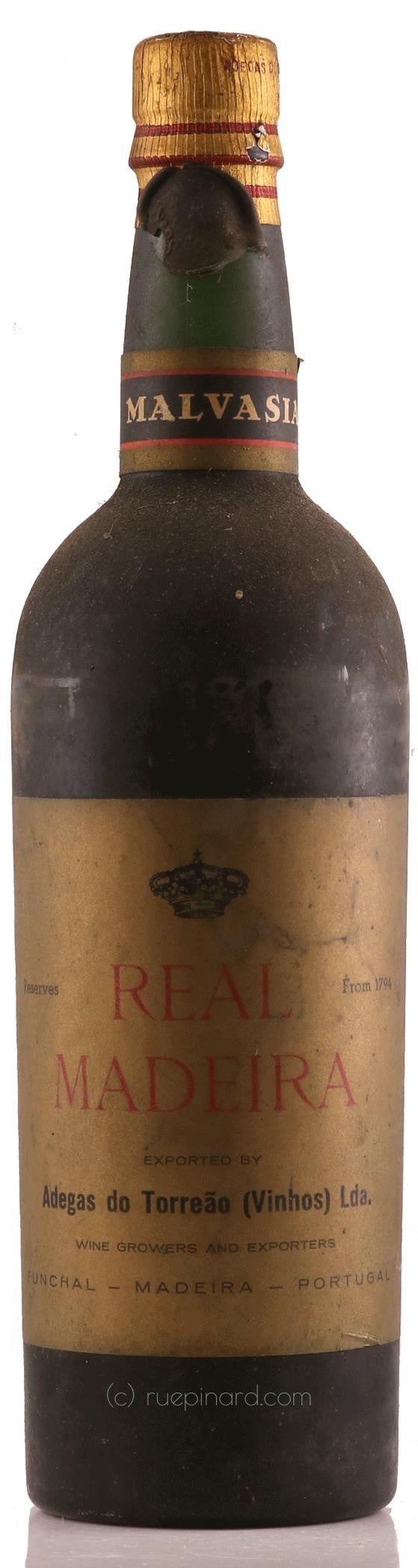 1794 Adegas do Torreão Malvasia Madeira Vintage - Rue Pinard