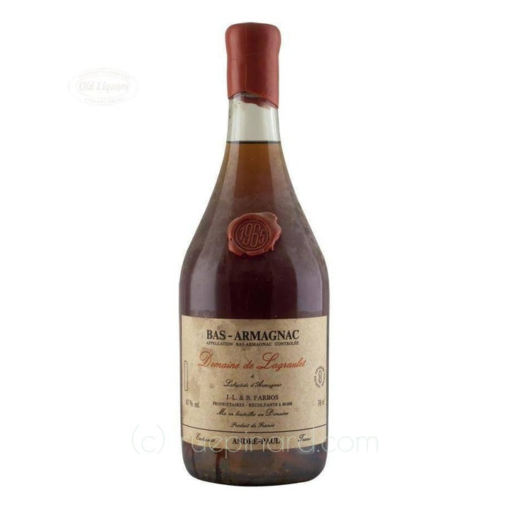 Armagnac 1965 Domaine de Lagraulet - LegendaryVintages