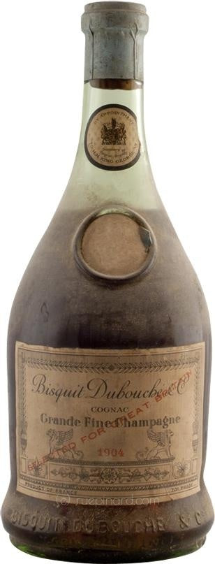 Bisquit Dubouché & Co Cognac 1904 Grande Fine Champagne, Great Britain - Rue Pinard