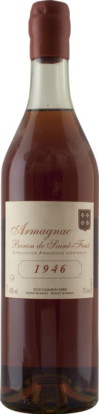 Baron de Saint-Feux 1946 Armagnac Grand Bas-Armagnac 1996