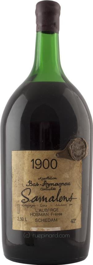 Samalens 1900 Armagnac - 2.5L pot, l'Auberge Hosman Fréres, Bas-Armagnac - Rue Pinard