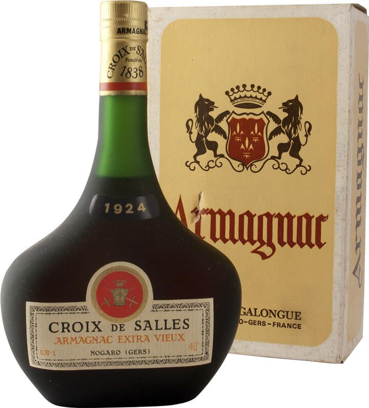 Croix de Salles Bas-Armagnac 1924 Extra Vieux