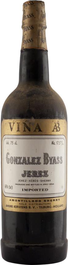 Gonzalez Byass Amontillado Sherry, Viña AB NV