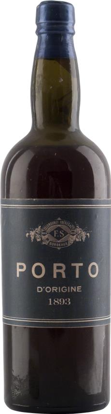 1893 Seignouret Frères Bordeaux Port