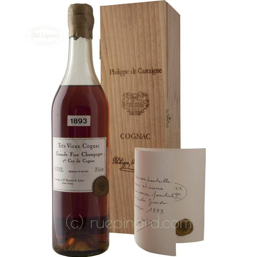 Cognac 1893 Philippe Castaigne Vieux ABV SKU 4938