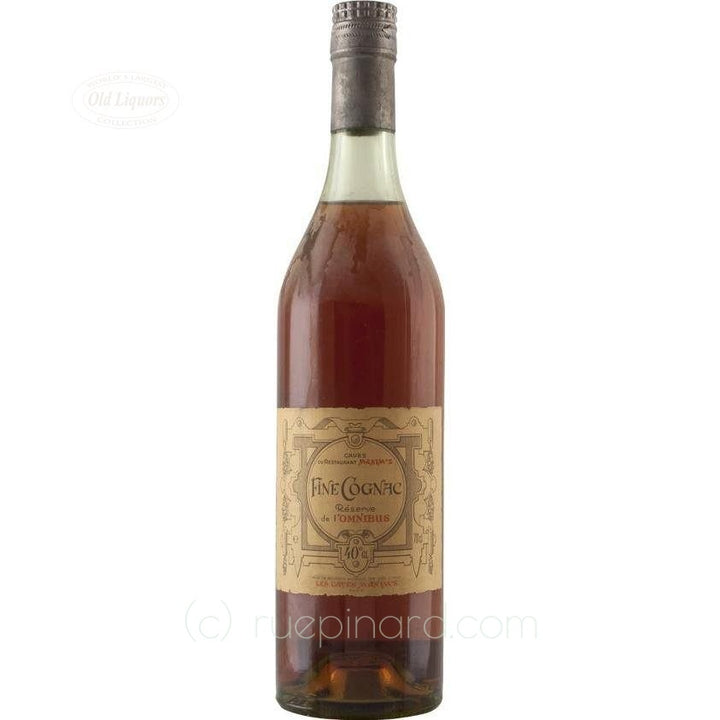 Cognac 1930 Maxim Caves Restaurant SKU 4030