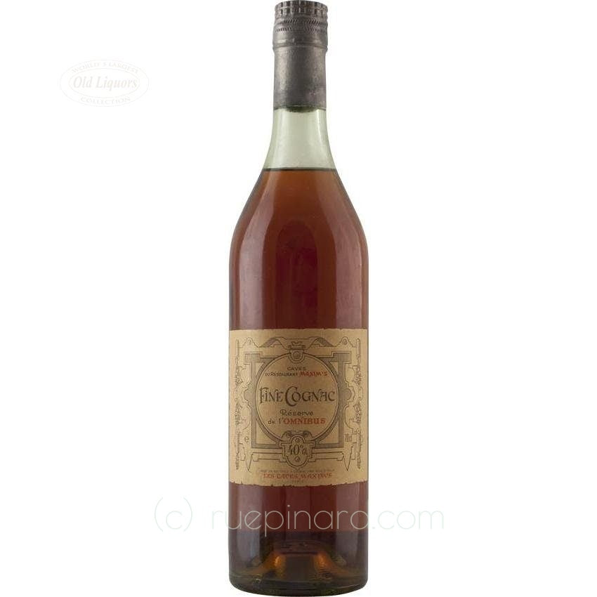 Cognac 1930 Maxim Caves Restaurant SKU 4043