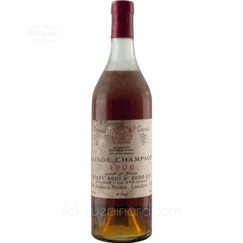 Cognac 1906 Berry Brothers Rudd SKU 4011