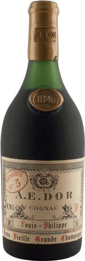 A.E. Dor Vieille Reserve No. 5 Cognac (1800s Grande Champagne) - Rue Pinard