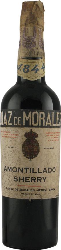 Diaz de Morales 1844 Amontillado Sherry