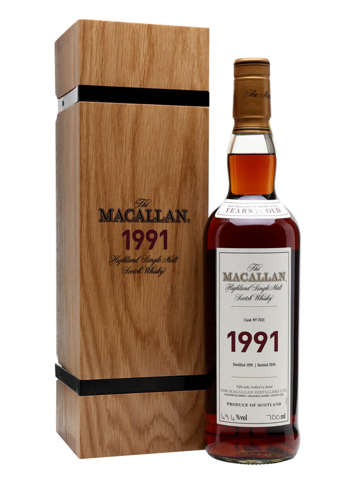 Macallan Fine & Rare Collection 1991