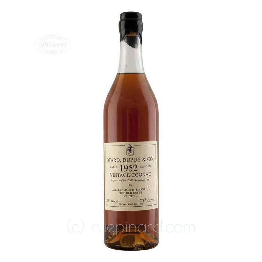 Cognac 1952 Otard Dupuy & Co - LegendaryVintages