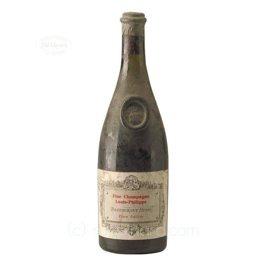 Cognac 1920s Restaurant Henry Fine Champagne - LegendaryVintages