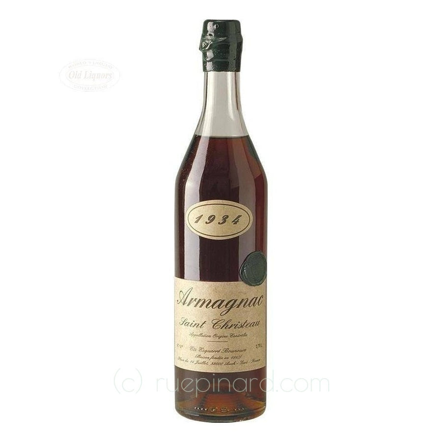 Armagnac 1934 Saint Christeau - LegendaryVintages